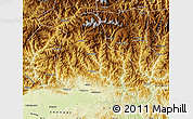 Physical Map of Yang Xian