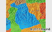 Political Map of Yang Xian