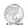 Outline Map of Yang Xian