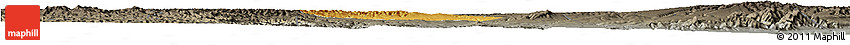 Physical Horizon Map of Yongshou, darken, semi-desaturated Physical Horizon Map of Yongshou, darken, semi-desaturated
