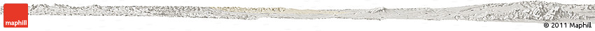 Shaded Relief Horizon Map of Yongshou, semi-desaturated Shaded Relief Horizon Map of Yongshou, semi-desaturated