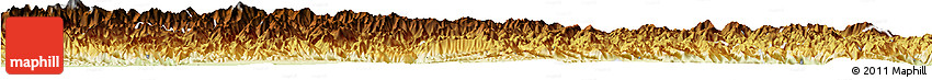 Physical Horizon Map of Zhashui