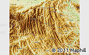 Physical Map of Zhengba