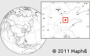 Blank Location Map of Boxing
