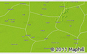 Physical 3D Map of Chengwu