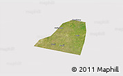 Satellite 3D Map of Dingtao, cropped outside