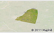 Satellite 3D Map of Dingtao, lighten