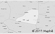Silver Style 3D Map of Dingtao