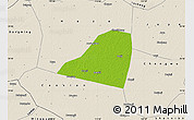 Physical Map of Dingtao, shaded relief outside