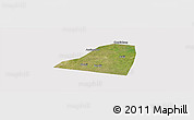 Satellite Panoramic Map of Dingtao, cropped outside