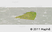 Satellite Panoramic Map of Dingtao, lighten, semi-desaturated