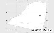 Silver Style Simple Map of Dingtao