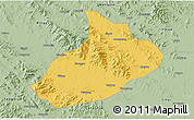 Savanna Style 3D Map of Feixian