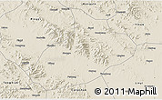 Shaded Relief 3D Map of Feixian