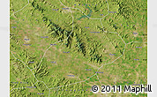 Satellite Map of Feixian