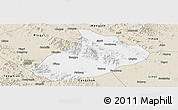 Classic Style Panoramic Map of Feixian