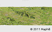 Satellite Panoramic Map of Feixian