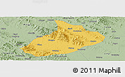 Savanna Style Panoramic Map of Feixian