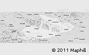 Silver Style Panoramic Map of Feixian