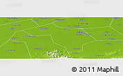 Physical Panoramic Map of Gaoqing