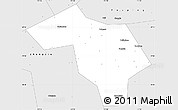 Silver Style Simple Map of Gaoqing