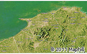 Satellite 3D Map of Huang Xian
