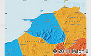 Political Map of Huang Xian