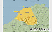 Savanna Style Map of Huang Xian
