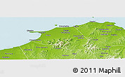 Physical Panoramic Map of Huang Xian