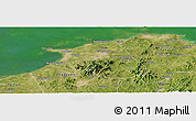 Satellite Panoramic Map of Huang Xian
