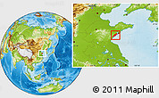 Physical Location Map of Jiaonan