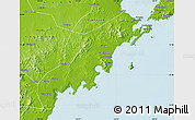 Physical Map of Jiaonan