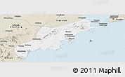 Classic Style Panoramic Map of Jiaonan