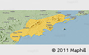 Savanna Style Panoramic Map of Jiaonan