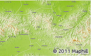 Physical 3D Map of Laiwu