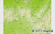 Physical Map of Laiwu