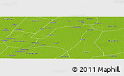 Physical Panoramic Map of Ling Xian