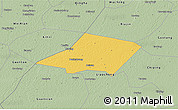 Savanna Style 3D Map of Linqing