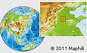 Physical Location Map of Linqing