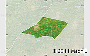 Satellite Map of Linqing, lighten