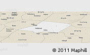 Classic Style Panoramic Map of Linqing