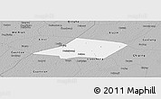 Gray Panoramic Map of Linqing