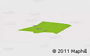 Physical Panoramic Map of Linqing, cropped outside