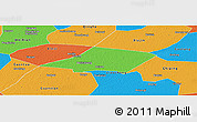 Political Panoramic Map of Linqing