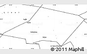 Blank Simple Map of Linqing