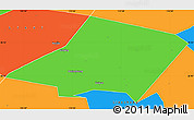 Political Simple Map of Linqing