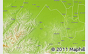 Physical 3D Map of Linqu