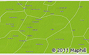 Physical 3D Map of Pingyuan