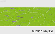 Physical Panoramic Map of Pingyuan