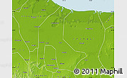 Physical Map of Weixian